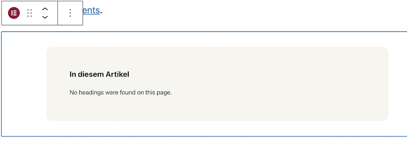 Der Elementor-Block ist im Gutenberg-Editor angekommen